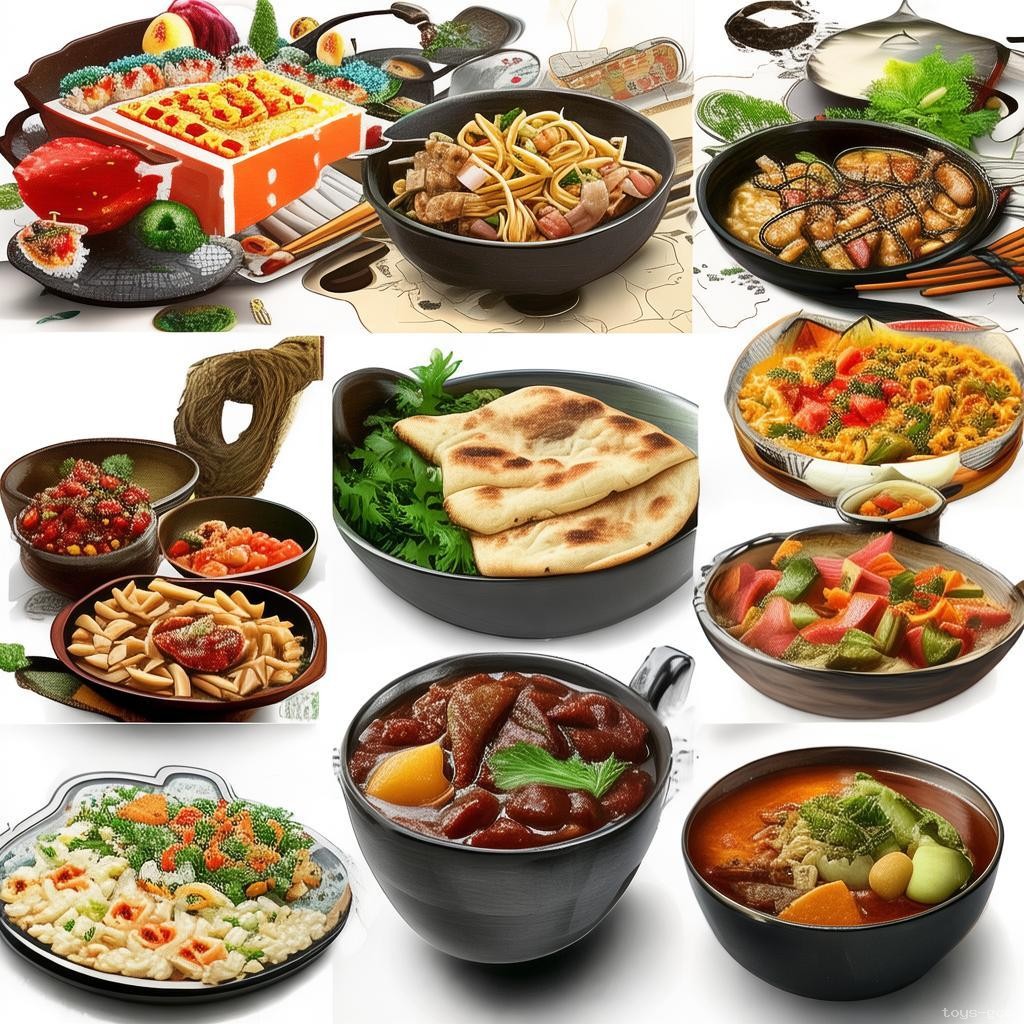 探索全球味蕾之旅：世界各国主食大揭秘🍲